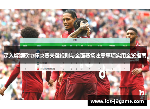 深入解读欧协杯决赛关键规则与全面赛场注意事项实用全览指南